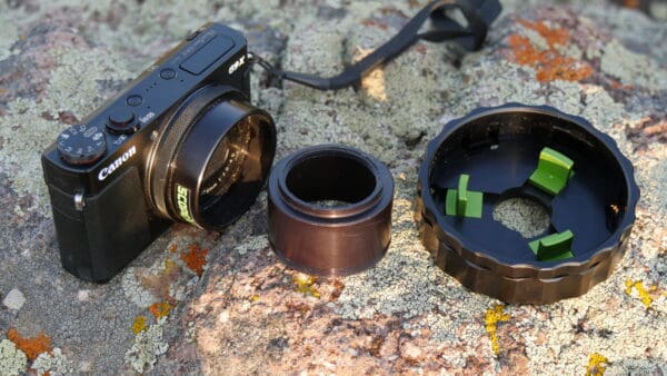 CANON G9X CAMERA WITH UNIVERSAL ADAPTER & SLEEVE "GOLD KIT" - Image 4